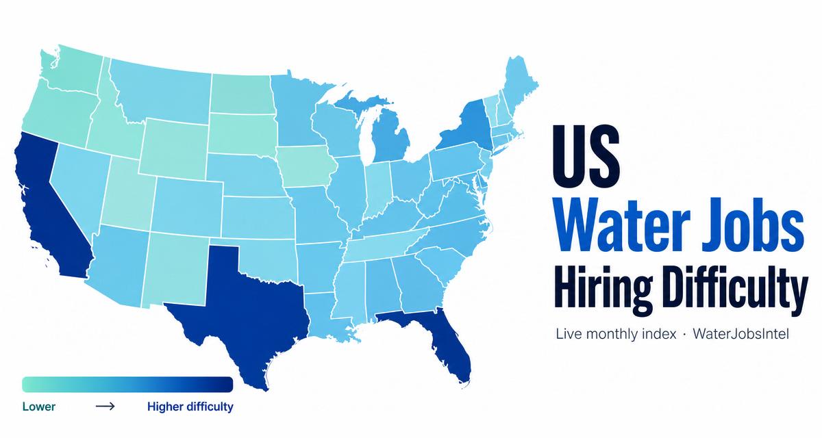 Water Map Water Jobs Index — October 2026 | WaterJobsIntel